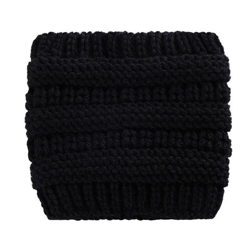 Bandeau cheveux large en laine Danica